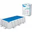 Bestway Zonnezwembadafdekking 380x180 cm - Optimaliseert Warmte en Beschermt