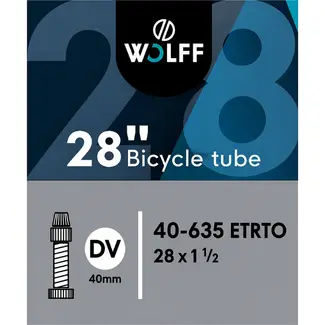 WOLFF Binnenband 28x1 1/2 - ETRTO 40-635 - Hollands ventiel 35mm