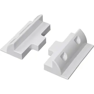 ProPlus Witte tussensteunen voor zonnepaneel set van 2, 5,7 x 18 x 11,1 cm, stevige montage