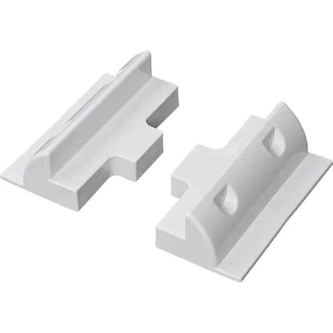 Proplus Witte tussensteunen voor zonnepaneel set van 2, 5,7 x 18 x 11,1 cm, stevige montage