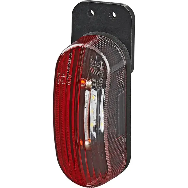 ProPlus Breedtelicht LED - Rood/Wit - Rechts - 98 x 42 mm - 12V - 6 LED