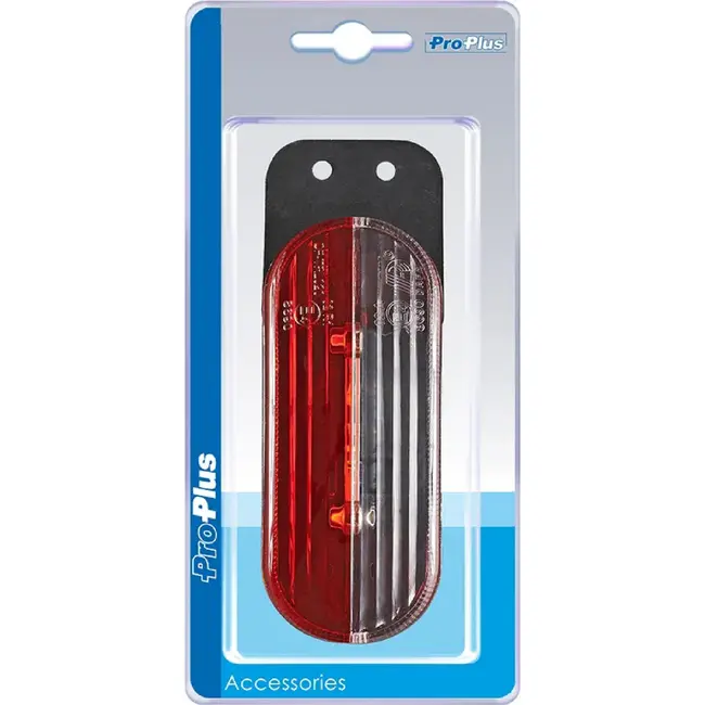 ProPlus Breedtelicht - LED - Rood/Wit - Rechts - 98 x 42 mm - 12V