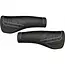 Herrmans Handvatten - Ergonomisch - TPE Materiaal - Zwart - 120 mm - Set van 2