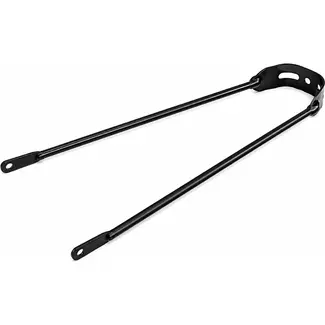 Kalloy BD1105A Stang 28`6mm zwart - 6 mm - zwart - voor bouw en montage - voor montage en reparatie
