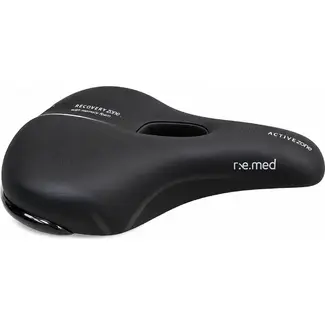 Selle Royal FA0601B SR zadel Trekking zwart - foam - zwart - met duidelijke specificaties - geschikt voor meerdere toepassingen