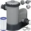 Bestway Zwembadfilterpomp 5.678 l/u met 38 mm aansluiting, filterpatroon type III en 2 slangen van 1,5 m voor opzetzwembaden