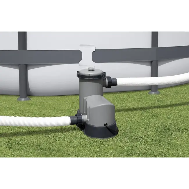Bestway Zwembadfilterpomp 5.678 l/u met 38 mm aansluiting, filterpatroon type III en 2 slangen van 1,5 m voor opzetzwembaden