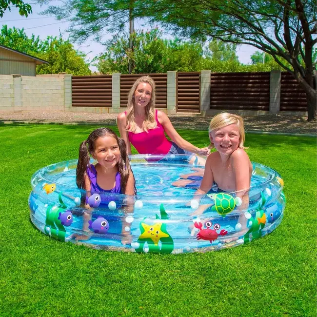 Bestway Opblaasbare Zwembad "Diepten" 152x30 cm - Ideaal voor Jonge Kinderen