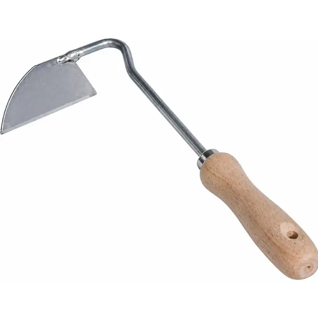 Hendrik Jan Hand-schrepel 31 cm met essenhouten greep, voor onkruid uithakken en grond losmaken