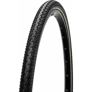 Hakuba Buitenband - Zwart met witte lijn - 28x1 1/2 - ETRTO 40-635 - Geschikt voor mountainbikes