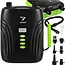 Trizand Elektrische SUP pomp 12 V zwart met 20 PSI, 6 opzetstukken, 70 cm slang en 240 cm kabel voor SUP en kajak