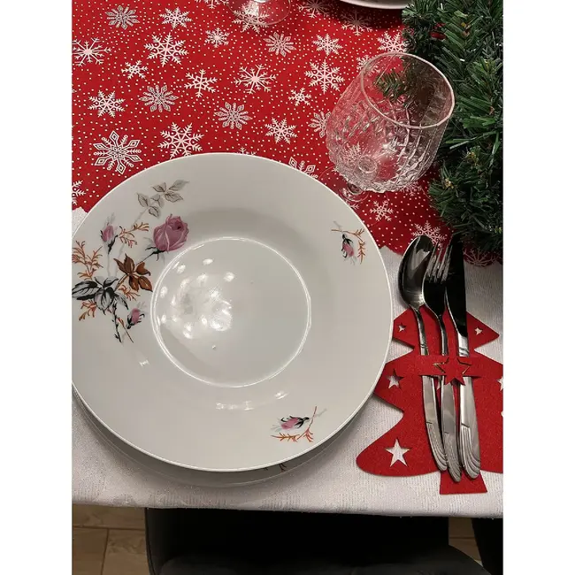Ruhhy Kerstloper 220x35cm: Feestelijke Tafeldecoratie voor Kerst
