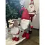Ruhhy Telescopische Kerstgnome 82cm - Flexibele en Feestelijke Decoratie