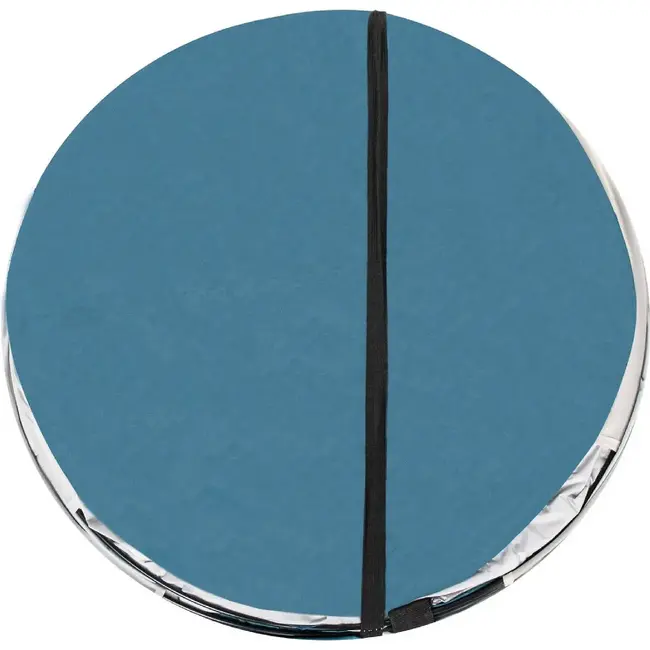 Trizand Namiot Compacte Strandtent 145x100x70cm - Turkoois-Grijs - Licht en Makkelijk