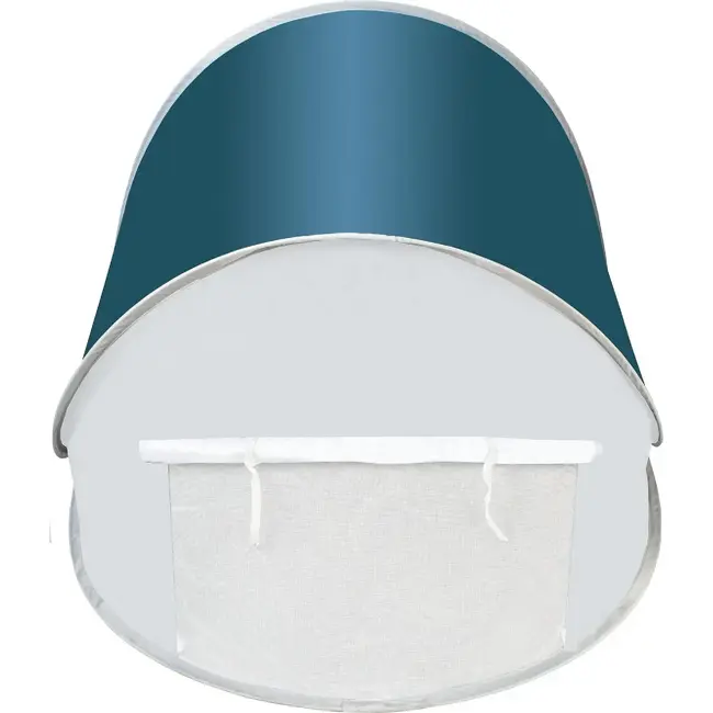 Trizand Namiot Compacte Strandtent 145x100x70cm - Turkoois-Grijs - Licht en Makkelijk