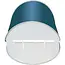 Trizand Namiot Compacte Strandtent 145x100x70cm - Turkoois-Grijs - Licht en Makkelijk