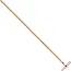Talen Tools Tuinhark Inclusief 140 cm Houten Steel - 8 Tands - Rood
