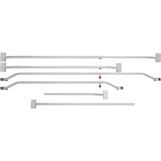 ProPlus Uitschuifbare aluminium afdekzeilbeugel - 108-146 cm - optimale regenwaterafvoer
