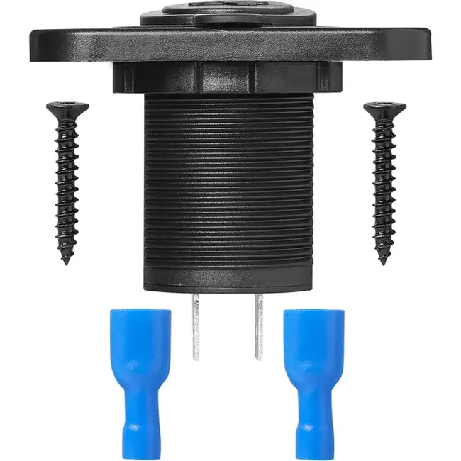 ProPlus USB inbouwdoos - tweevoudig - 3100mA - 12V/24V - Ø 29 mm