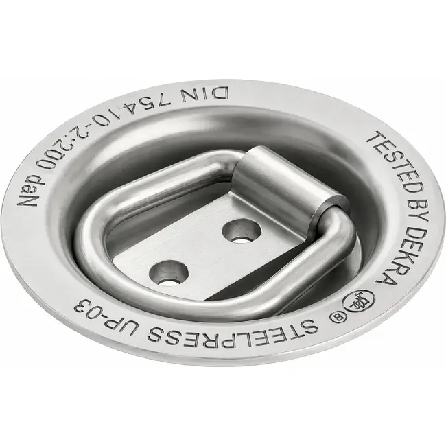 ProPlus Rond sjoroog - staal - Ø 79 mm - zilver - 250 kg trekkracht