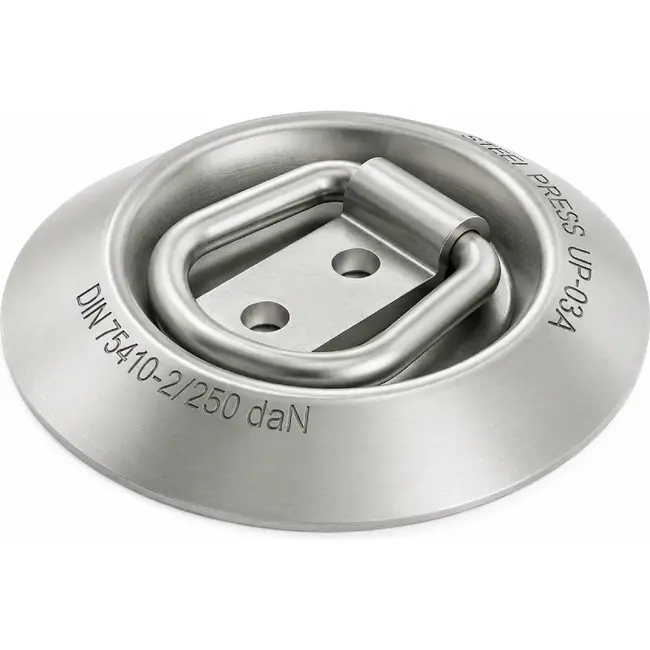 ProPlus Rond sjoroog - staal - Ø 97 mm - 250 kg trekkracht - Dekra-gekeurd