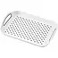 ProPlus Handig dienblad - anti-slip - kunststof - 39,5 x 28,5 cm - wit