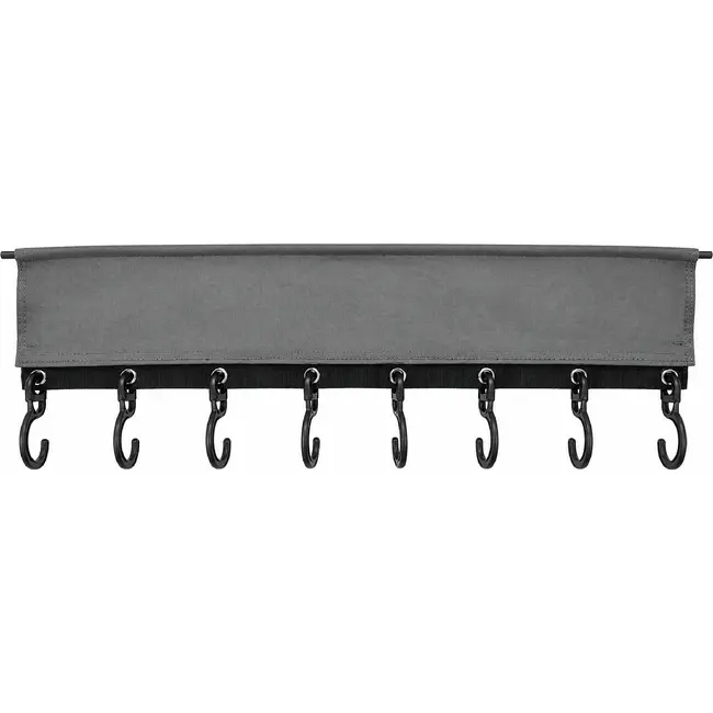 ProPlus Kapstok met pees en klittenband - 8 haken - 58 cm - Compact en universeel