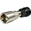 Falkx Universele cranktrekker - robuust staal - chroom afwerking - zilver/zwart
