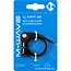 M-Wave Zadelpenklem - Snelspanner - Aluminium - 34.9mm - Zwart