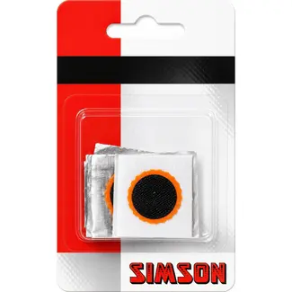 Simson Simson Binnenbandpleisters - Vulkanisatie - 16 mm - 5 stuks - Snel en duurzaam herstel