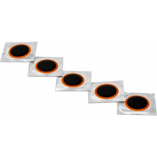 Simson Binnenbandpleisters - Vulkanisatie - 16 mm - 5 stuks - Snel en duurzaam herstel