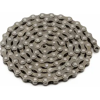 Taya Ketting voor 7/8-speed fietsen - zilver/zwart - 116 schakels - verbeterd schakelen