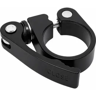 Ursus Zadelpenklem - 34.9mm - Met hendel - Zwart - Duurzaam en verstelbaar