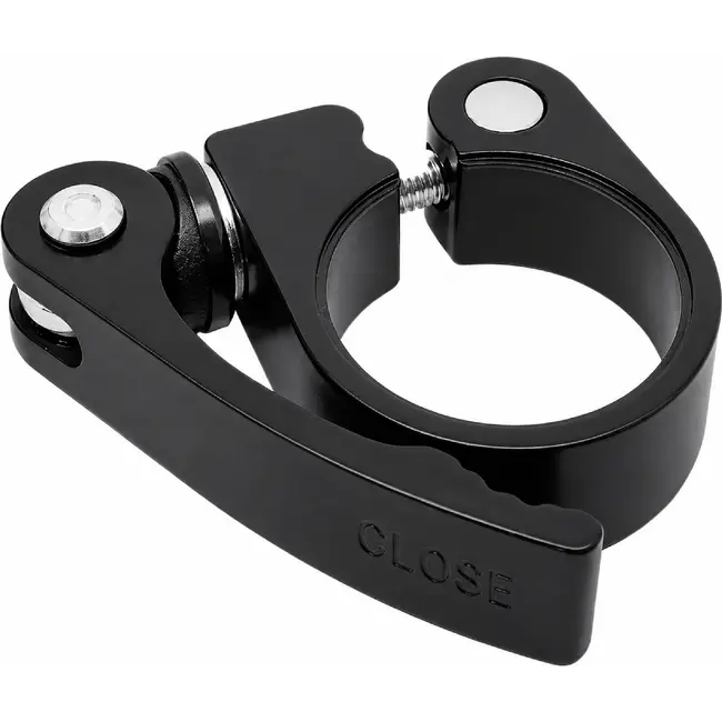 Ursus Zadelpenklem - 34.9mm - Met hendel - Zwart - Duurzaam en verstelbaar