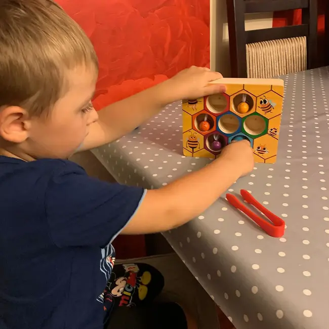 Kruzzel Honeycomb - Houten Spel - Stimuleer Creativiteit en Motoriek