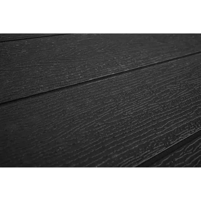 Gardlov Opvouwbare Tuintafel 180 cm - Zwart - HDPE Tafelblad - Gepoedercoat Staal