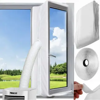 Malatec Raamafdichting voor Airconditioners - Bespaar Energie en Verhoog Koelte