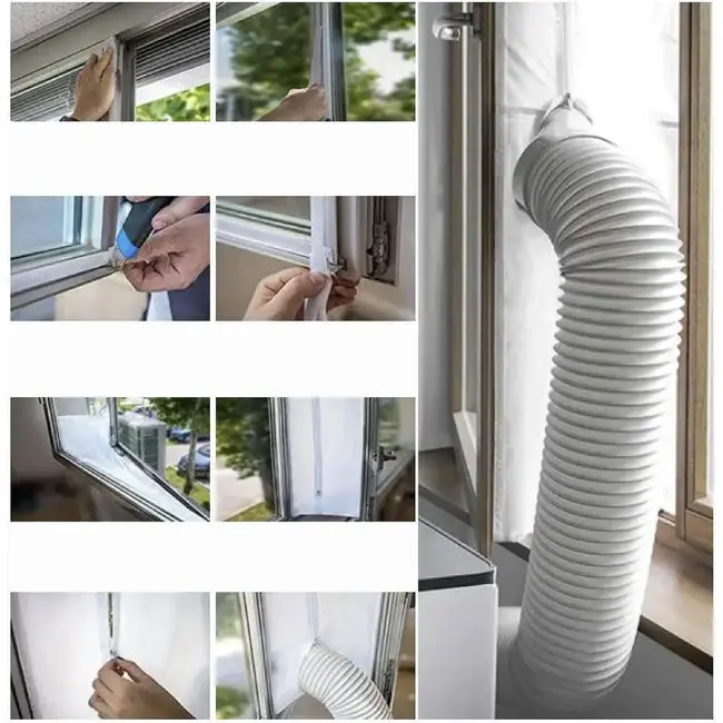Malatec Raamafdichting voor Airconditioners - Bespaar Energie en Verhoog Koelte