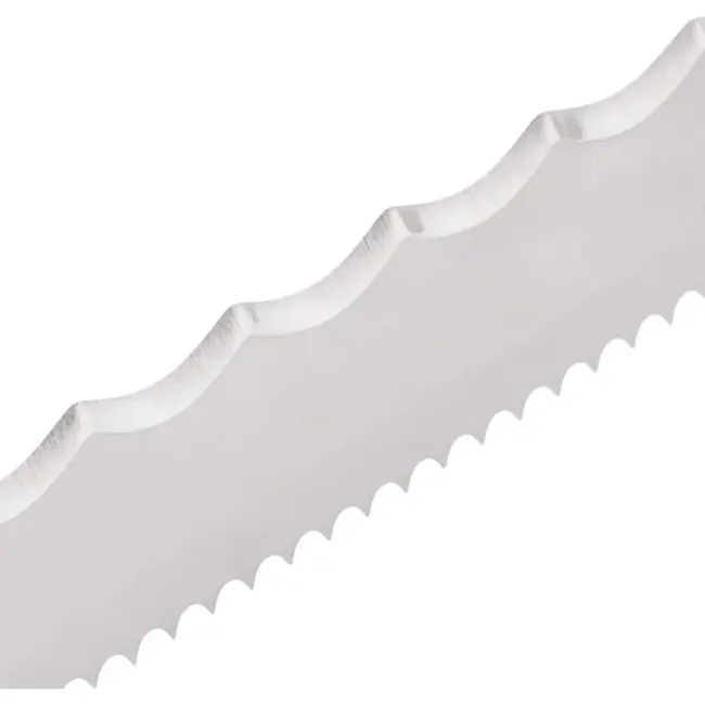 GEKO Dubbelzijdig isolatiemes 410 mm roestvrij staal met ergonomisch handvat voor nauwkeurig snijden