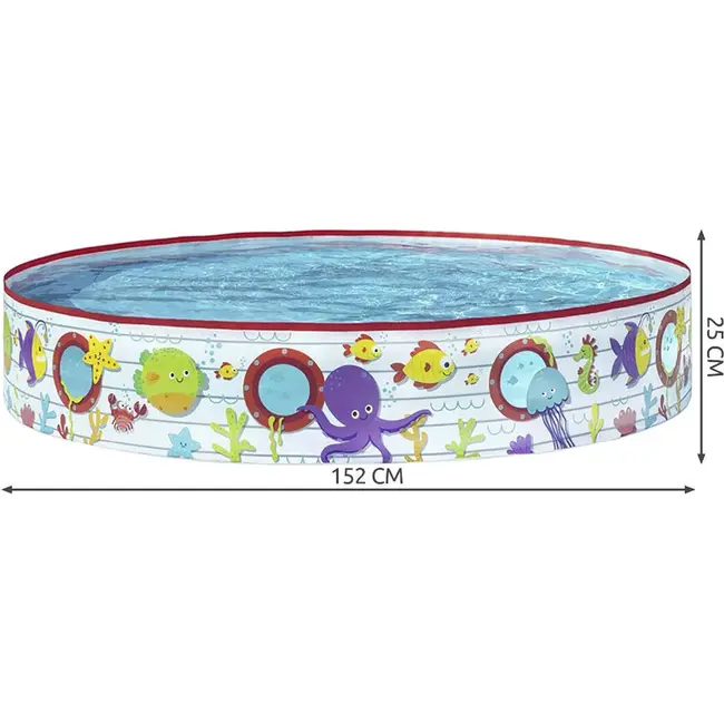 Bestway Opblaasbare Zwembad 152x25 cm - Perfect voor Kinderen
