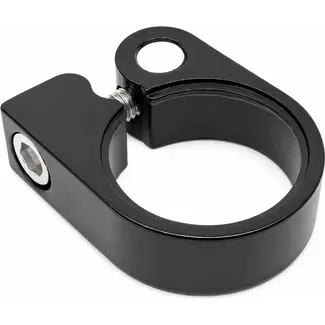 Ursus Zadelpenklem 34.9mm - Lichtgewicht aluminium - Zwart - Snelle montage