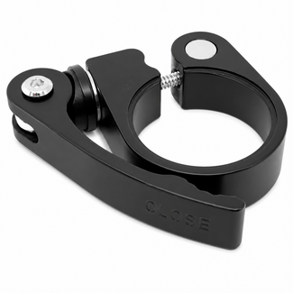 Ursus Zadelpenklem met hendel - 31.8mm - zwart - duurzame materialen - eenvoudig verstelbaar