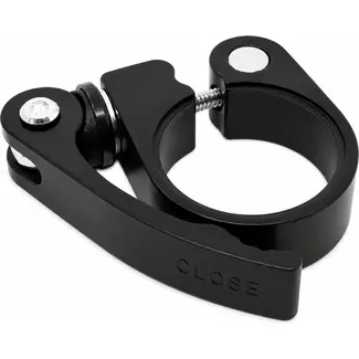Ursus Zadelpenklem met hendel - 28.6mm - zwart - eenvoudig verstelbaar - robuust ontwerp
