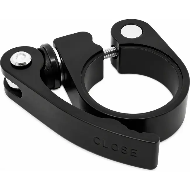 Ursus Zadelpenklem met hendel - 28.6mm - zwart - eenvoudig verstelbaar - robuust ontwerp