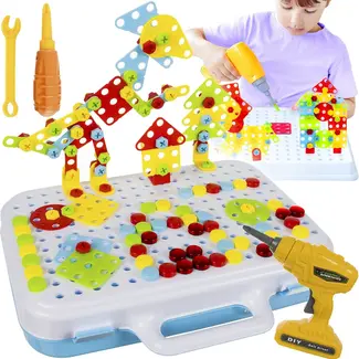 Maaleo Mozaïek met Schroevendraaier – Creatief en Technisch Spel