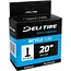 Deli tire Fatbike binnenband 20x4.00 - Schrader ventiel 35mm - Voor elektrische fietsen - Zwart