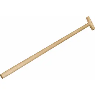 Hendrik Jan Spadesteel van beukenhout 85 cm met T-greep, recht model en FSC keurmerk - hout - 85 cm - voor tuinbewatering