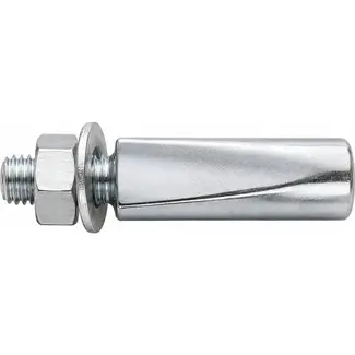 Algi Crankspie 9 mm - Duurzaam - Met ring en moer - 43 mm - Voor scooters