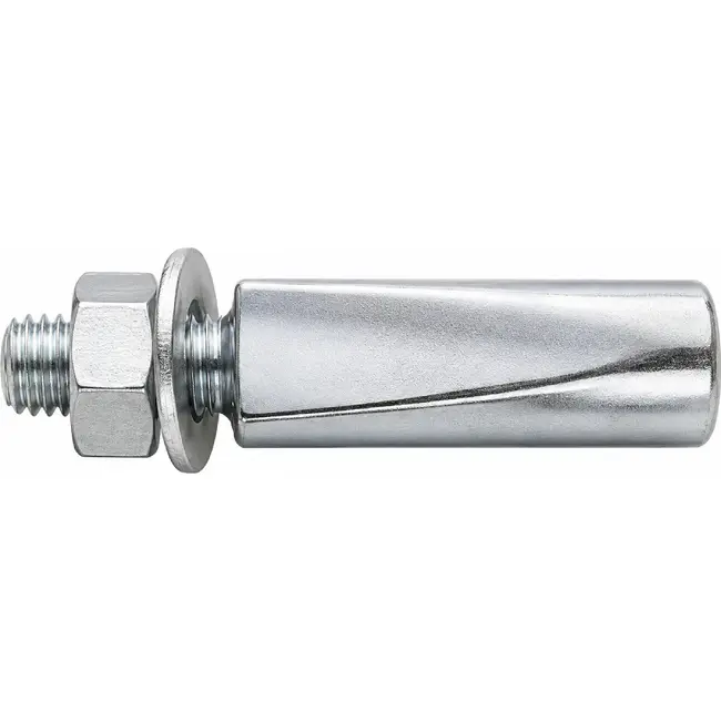 Algi Crankspie 9 mm - Duurzaam - Met ring en moer - 43 mm - Voor scooters