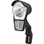 Spanninga Moderne LED-koplamp - geïntegreerde reflector - batterijvoeding - veelzijdige montage - 4 Lux - inclusief batterijen